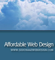 Sedona Arizona web site pricing for affordable web design